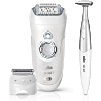 Los mejores  - Braun Silk-épil 7 7-561 - Depiladora eléctrica inalámbrica en seco y húmedo- 6 accesorios- incluido un cabezal de…